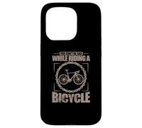 Custodia per iPhone 15 Pro Non puoi essere triste mentre vai in bicicletta