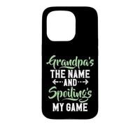 Custodia per iPhone 15 Pro Nonno è il nome e Spoiling is my Game New Grandpa
