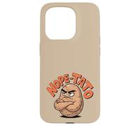Custodia per iPhone 15 Pro Nope-Tato Angry Grumpy Patate Amante Divertente Cibo Sarcastico