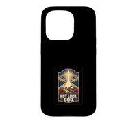 Custodia per iPhone 15 Pro Not Luck God Christian Dadi Ferro di Cavallo Fede