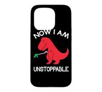 Custodia per iPhone 15 Pro Now I'm Unstoppable - Funny T-Rex Dinosaur