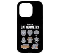 Custodia per iPhone 15 Pro Nozioni di base della geometria del gatto Insegnante di matematica di ritorno