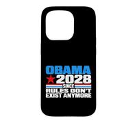 Custodia per iPhone 15 Pro Obama 2028 Since Rules Don't Exist Anymore