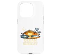 Custodia per iPhone 15 Pro Ocean Before Breakfast Design Spiaggia Alba Surf Lifestyle