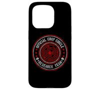 Custodia per iPhone 15 Pro Official Crop Circle Research Team | UAPs UFOs Alien Message