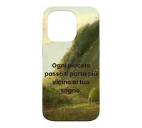 Custodia per iPhone 15 Pro Ogni piccolo passo verso il tuo sogno
