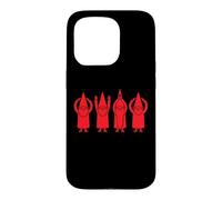 Custodia per iPhone 15 Pro Ohio Gnomes Graphic Design Minimalist Art Style