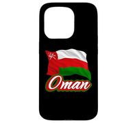 Custodia per iPhone 15 Pro Oman Bandiera Patriottica Uomini Donne Bambini