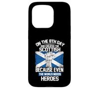 Custodia per iPhone 15 Pro On The Eighth Day God Created The Scottish Pride Heroes