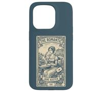 Custodia per iPhone 15 Pro Orgoglio e pregiudizio, Jane Austen; Signor Darcy Elizabeth Bennet