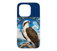Custodia per iPhone 15 Pro Osprey Art Nouveau - Design con rapace
