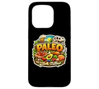 Custodia per iPhone 15 Pro Paleo Mangia Pulito Come Un Caveman Nutrizione Amante Dieta Sana