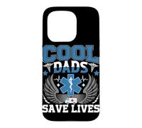 Custodia per iPhone 15 Pro Papà EMS Infermiere Uomini Ambulanza Driver EMT Festa del Papà Paramedico