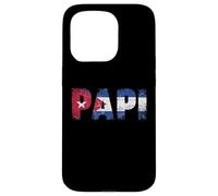 Custodia per iPhone 15 Pro Papi Cuba Bandiera Vintage Distressed Graphic Cuba Papi