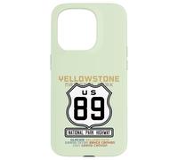 Custodia per iPhone 15 Pro Parco nazionale di Yellowstone US Highway 89 Elenco dei secchi VEDI INDIET