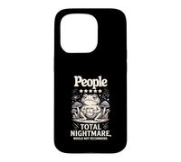 Custodia per iPhone 15 Pro People Total Nightmare non consiglierebbe Frog No Grazie