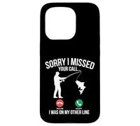 Custodia per iPhone 15 Pro Pesca Scusa Ho perso la tua chiamata
