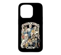 Custodia per iPhone 15 Pro Philosophy Thinking Crew Filosofo Filosofi divertenti