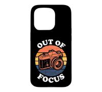 Custodia per iPhone 15 Pro Photographer Retro Camera Out Of Focus Sunset Design