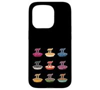 Custodia per iPhone 15 Pro Pi Menu Divertente Pi 3.14 Math Pie Menu Matematica