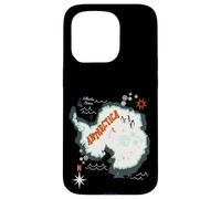 Custodia per iPhone 15 Pro Pinguini balena Antartide Polo Sud Atlantico Ocean Nave