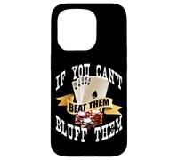 Custodia per iPhone 15 Pro Poker If You Can't Beat Them Bluff Them Las Vegas