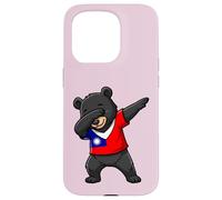 Custodia per iPhone 15 Pro Posizione dell'orso di Formosa di Taiwan