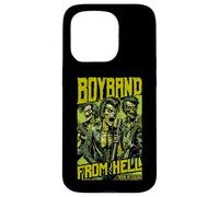 Custodia per iPhone 15 Pro Poster divertente con musica di Halloween e film horror