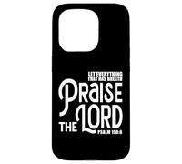 Custodia per iPhone 15 Pro Praise The Lord Bible Verse Shirt Christian Jesus Shirts