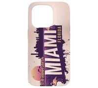 Custodia per iPhone 15 Pro Preferirei essere a Miami, in Florida, souvenir