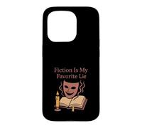 Custodia per iPhone 15 Pro Prenota Nerd Humor Fiction Fuga Burnout Bibliophile Vibes