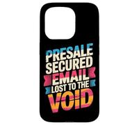 Custodia per iPhone 15 Pro PRESALE SECURED EMAIL LOST TO THE VOID