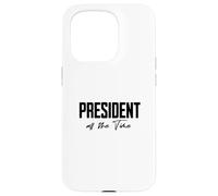 Custodia per iPhone 15 Pro Presidente all the Time Mr President Gifts