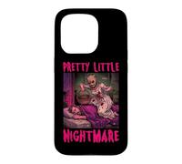 Custodia per iPhone 15 Pro Pretty Little Nightmare Dark Humor Pulp Horror Donne adulte