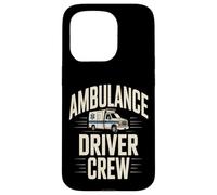 Custodia per iPhone 15 Pro Primo soccorritore EMS dell'equipaggio del conducente dell'ambulanza