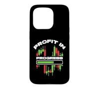 Custodia per iPhone 15 Pro Profitto in corso Criptovaluta Trader Crypto Trading Geek