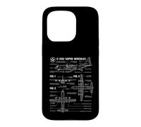 Custodia per iPhone 15 Pro Progetto militare americano C-130J Super Hercules
