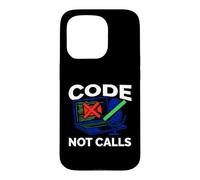 Custodia per iPhone 15 Pro Programmer Code Not Calls Introvert Developer