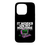 Custodia per iPhone 15 Pro Programmer Coder It Works On My Machine