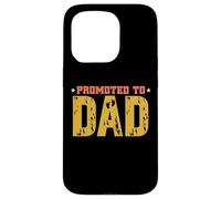 Custodia per iPhone 15 Pro Promoted To Daddy Maglietta New Dad Baby First Time Daddy