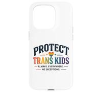 Custodia per iPhone 15 Pro Proteggi i bambini trans LGBTQ+ Pride Equality Support Design