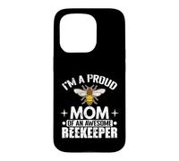 Custodia per iPhone 15 Pro Proud Mom Impressionante apicoltore Miele Bee