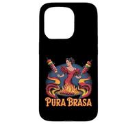 Custodia per iPhone 15 Pro Pura Brasa Flamenco BBQ Passion
