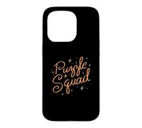 Custodia per iPhone 15 Pro Puzzle Squad Jigsaw Hobby Puzzling
