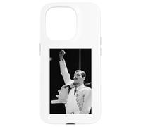 Custodia per iPhone 15 Pro Queen Magic Tour dal vivo Freddie Mercury Wembley '86