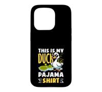 Custodia per iPhone 15 Pro Questo è il mio pigiama Duck