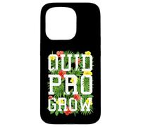 Custodia per iPhone 15 Pro Quid Pro Grow Gardener - Fiori da giardino primaverili con testo floreale