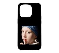 Custodia per iPhone 15 Pro Ragazza con l'orecchino di perla Girl with a pearl earring