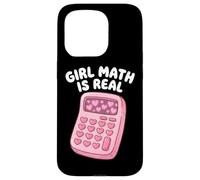 Custodia per iPhone 15 Pro Ragazza Matematica È Vero Calcolo Algebra Logica Matematica Amante