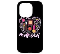 Custodia per iPhone 15 Pro Ragazza MUA Make Up Addict Bellezza per ciglia Trucco